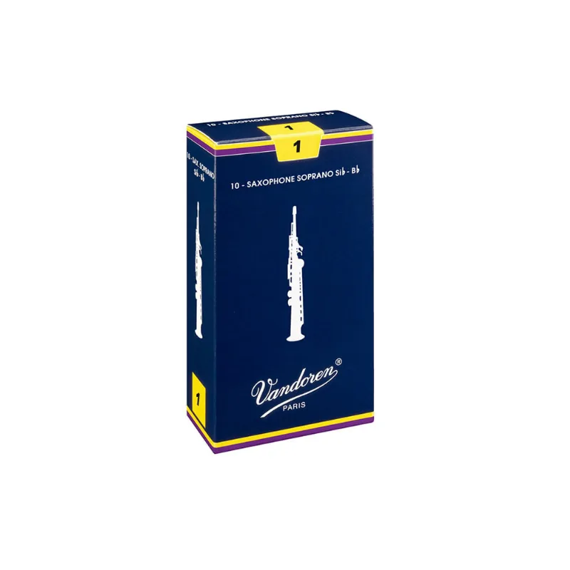 Palheta Vandoren para Sax SopranoTradicional com 10 1