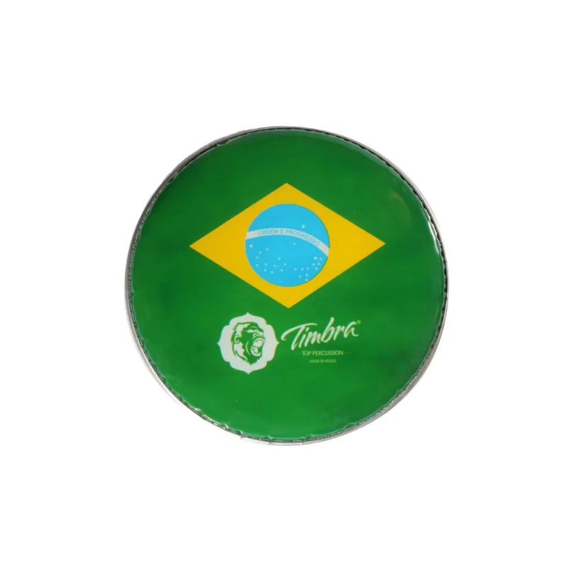 Pele Timbra Batedeira P3 Leitosa com Bandeira do Brasil 11"