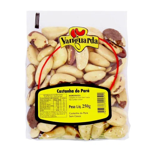 Castanha Do Para Vanguarda 250gr - VANGUARDA - Mercearia