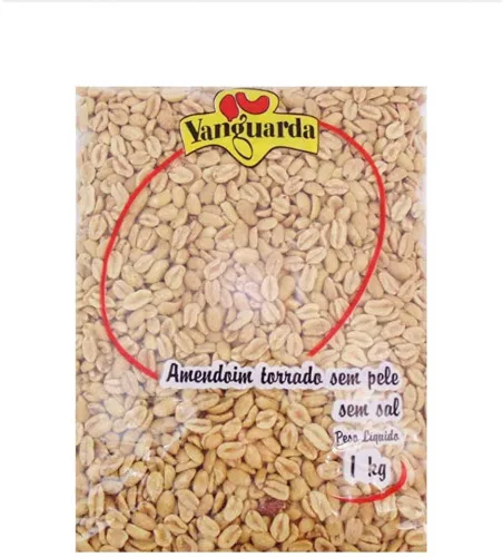 Amendoim Sem Pele Sem Sal Vanguarda 1kg - AMENDOIM - Mercearia