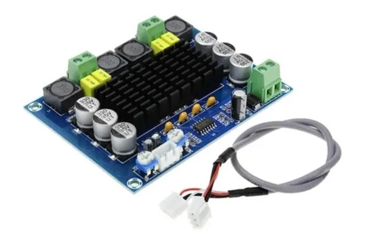 Placa Amplificador 2.0 Modulo 120+120 240w Rms Potencia