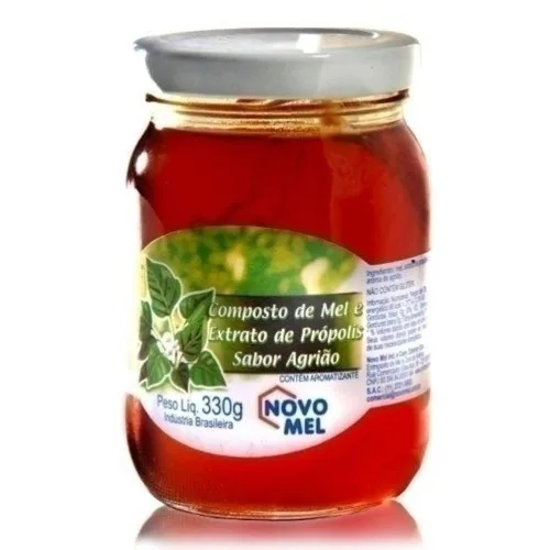 Mel Com Agrião E Própolis - NOVO MEL - Mercearia