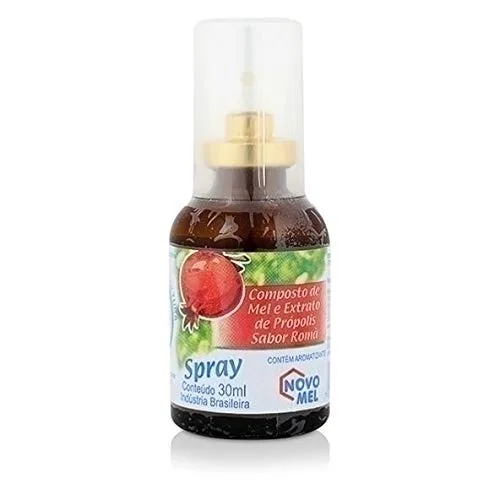 Composto De Mel E Extrato Propolis Sabor Roma Novo Mel - NOVO MEL