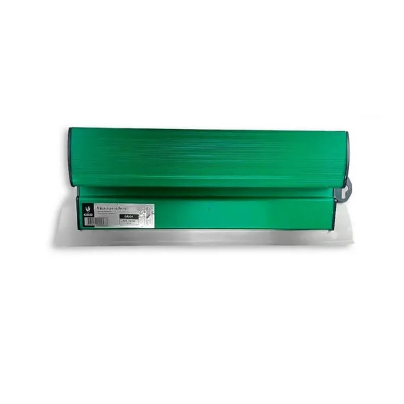 Desempenadeira Profissional Galox para Alvenaria Reboco Pintura Aço Inox Ergonômica Galo - GALO - Agro