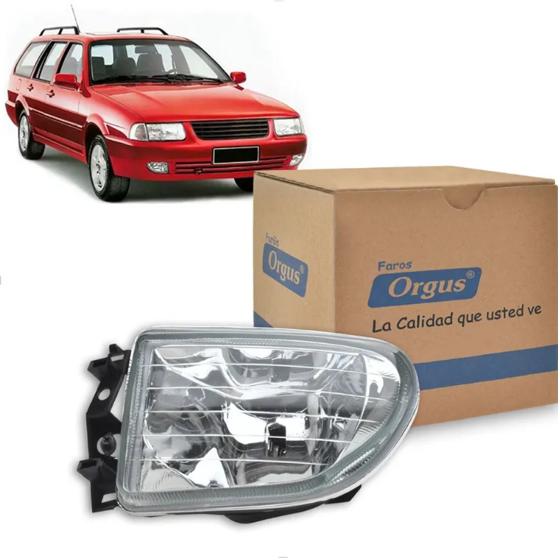 Farol Auxiliar Santana 1998 até 2006 Quantum 98 a 02 Vidro Orgus Esquerdo