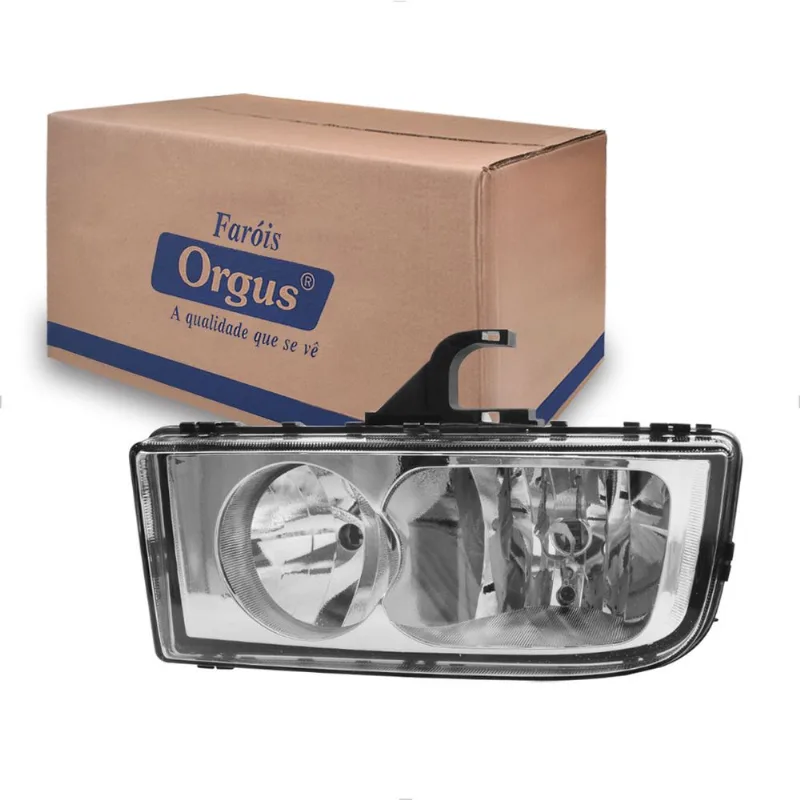 Farol para MB Axor 1933 2544 3131 3344 2005 até 2022 sem Motor Regulagem Orgus Esquerdo