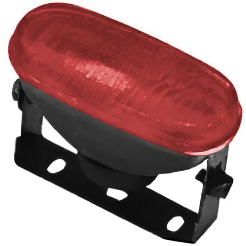 Farol de Milha Lente Vermelha Oval LD LE Orgus XR270VM