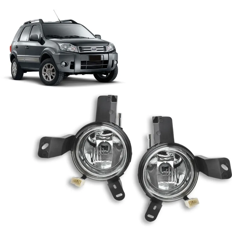 Farol Auxiliar Ecosport 08/11 Orgus Esquerdo