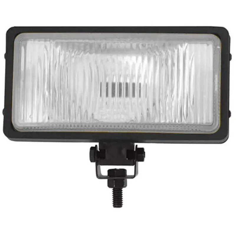 Farol Milha Lente Cristal Moldura Preta Carcaça Termoplástic