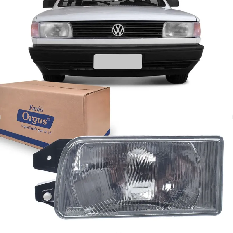 Farol Gol Saveiro Voyage G1 1991 até 1996 Cibié Orgus Esquerdo