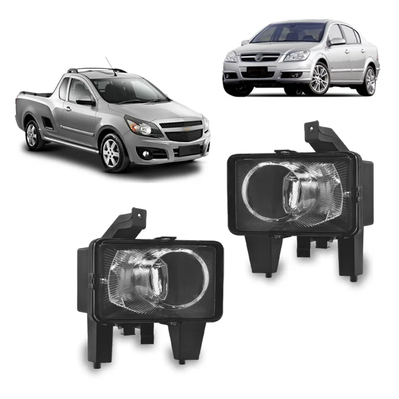 Farol Auxiliar Neblina Agile Vectra 2009 até 2013 Montana 2010 até 2021 Orgus Esquerdo