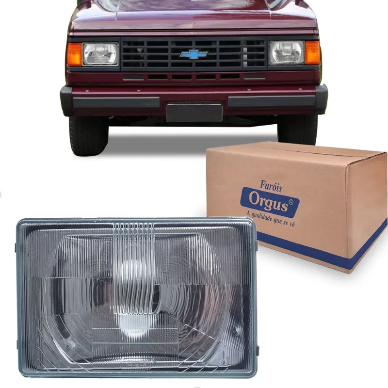 Farol Opala Caravan Veraneio A10 A20 C20 D20 D40 Orgus Direito