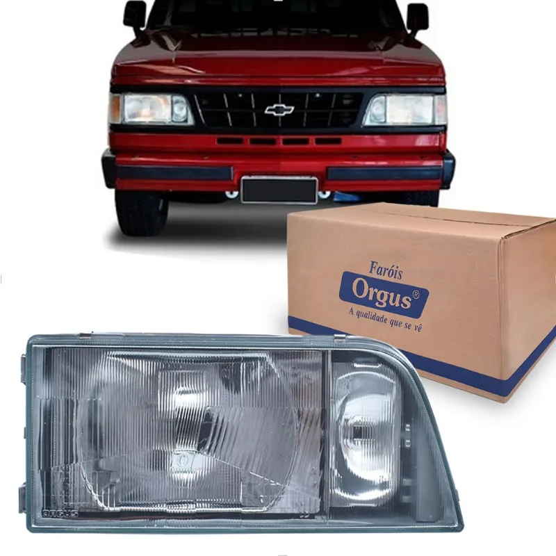 Farol A20 D20 D40 Bonanza Veraneio 1993 até 1996 Auxiliar Milha Direito Orgus