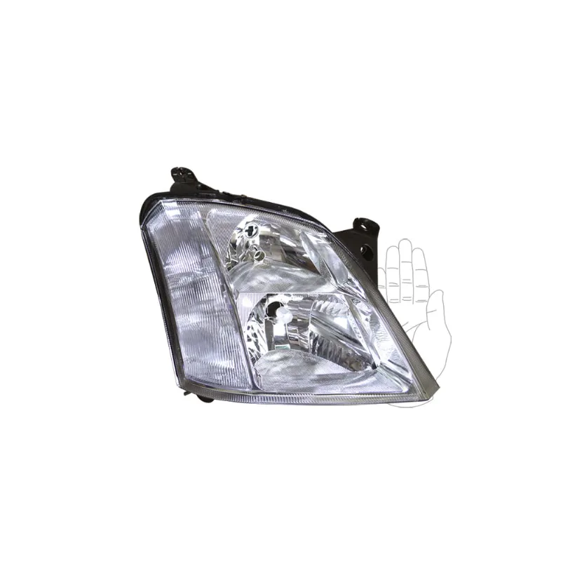 Farol Meriva 2002 até 2012 Regulagem Manual Orgus Esquerdo