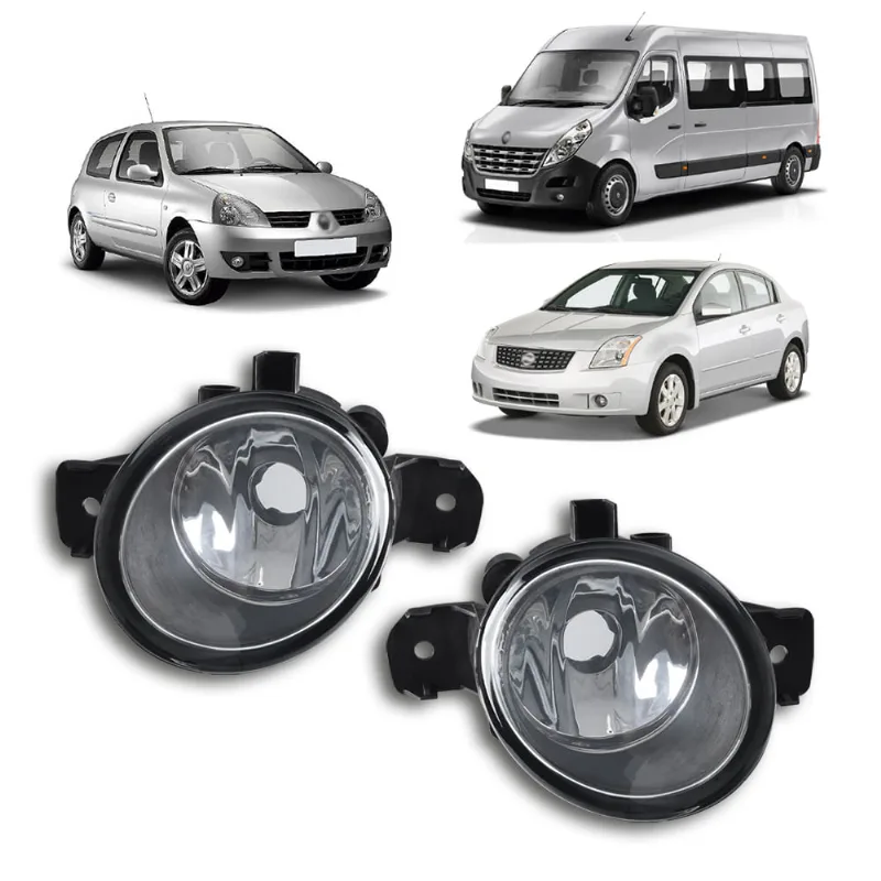 Farol Auxiliar Clio 03/12 Sentra 07/11 Master 13/ Orgus Direito