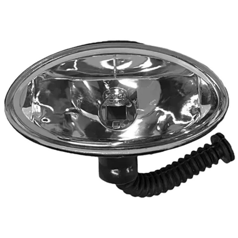 Farol Milha Universal Auxiliar Oval 80x155mm Lâmpada H3 55W