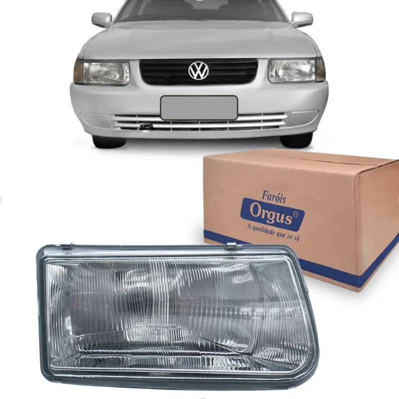 Farol Santana 1998 até 2006 Quantum 1998 até 2002 Vidro Orgus Direito