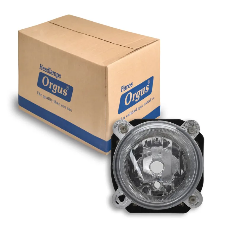 Farol para Ford Cargo 2011 até 2019 Luz Alta com Meia Luz Redondo Orgus Esquerdo