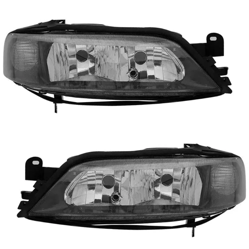 Par Farol Vectra 2000 a 2005 Máscara Negra Regulagem Elétrica FG546 Orgus