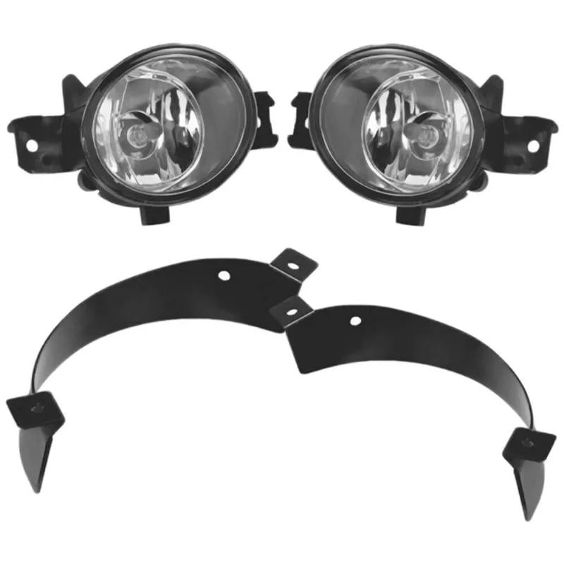 Kit Farol de Milha Livina 2006 a 2014 Cristal Com LED H8