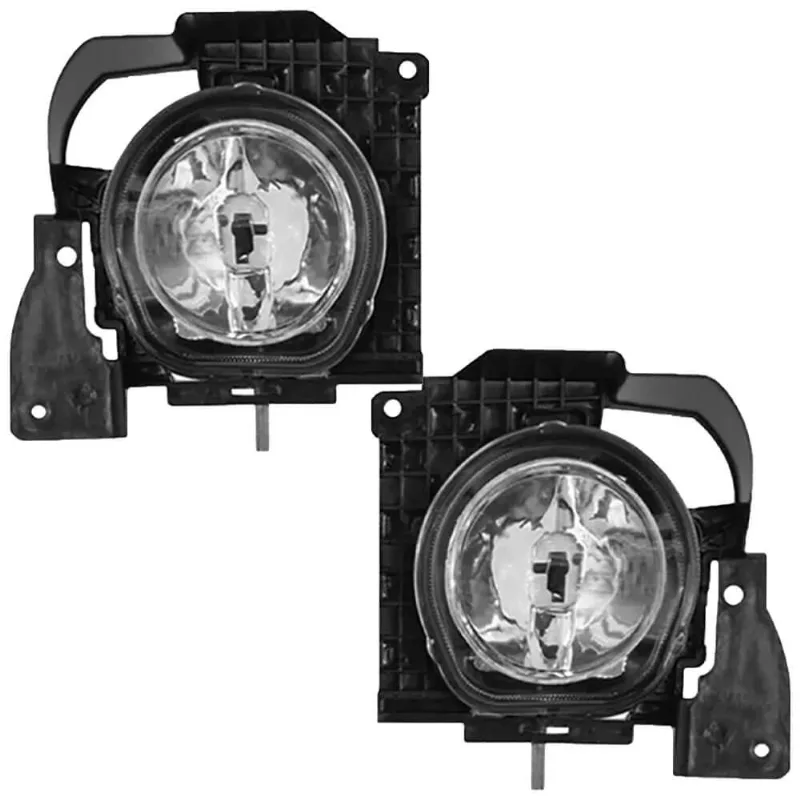 Kit Farol Milha Novo Palio Auxiliar Neblina Com Soquete H1