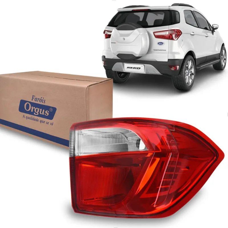 Lanterna Traseira Ecosport 12/16 Fixa Orgus Direito