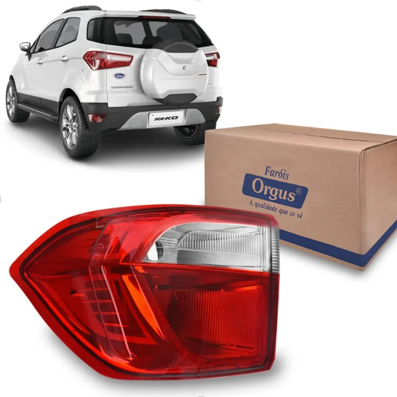 Lanterna Traseira Ecosport 12/16 Fixa Orgus Esquerdo