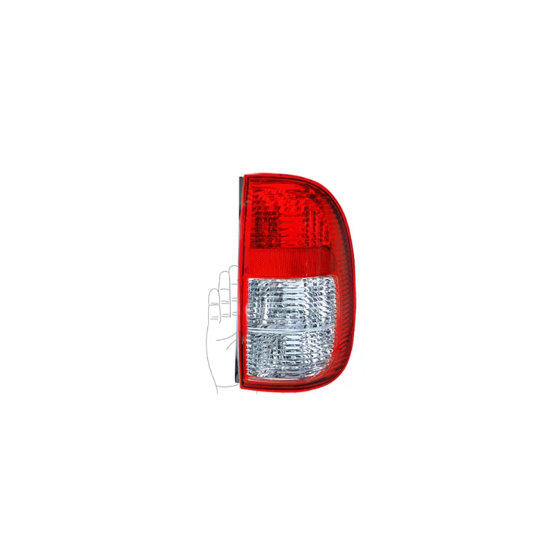 Lanterna Traseira Saveiro G3 00/05 Orgus Direito