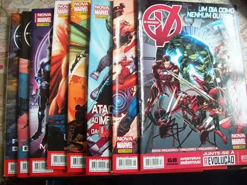 Revista Abril Os Vingadores - OS VINGADORES