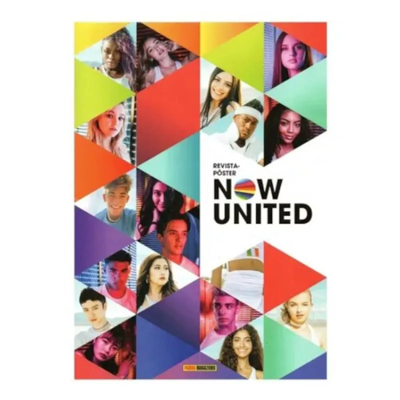 REVISTA-PÔESTER - NOW UNITED - panini books - Livros