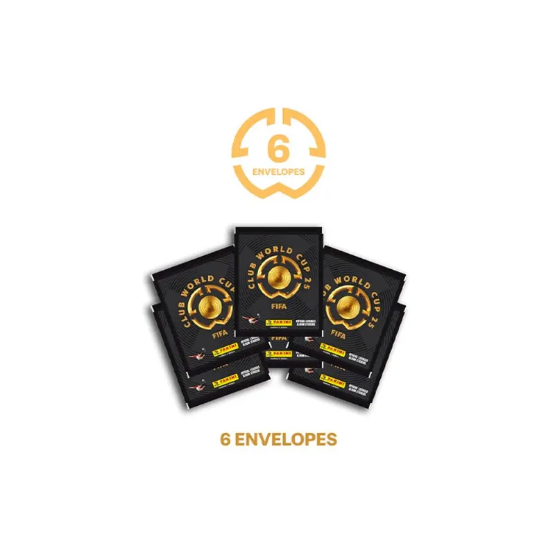 Kit Figurinhas Fifa Club World Cup 25 com 6 Envelopes un - Inativo