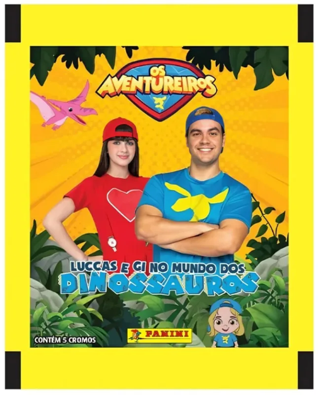 Luccas Neto Stk - Envelopes Soltos 5 Cromos - LC - Livros