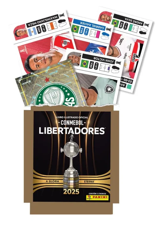 Conmebol Libertadores 2025 - Envelopes Soltos - LC - Livros