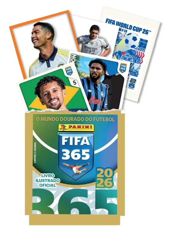 Fifa 365 2026 - Envelope 5 Cromos - LC - Livros