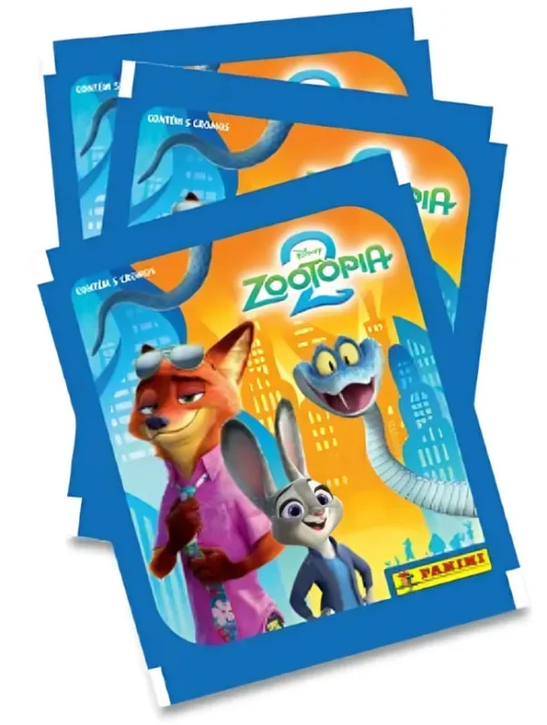 Zootopia Movie - Envelope 5 Cromos - LC - Livros