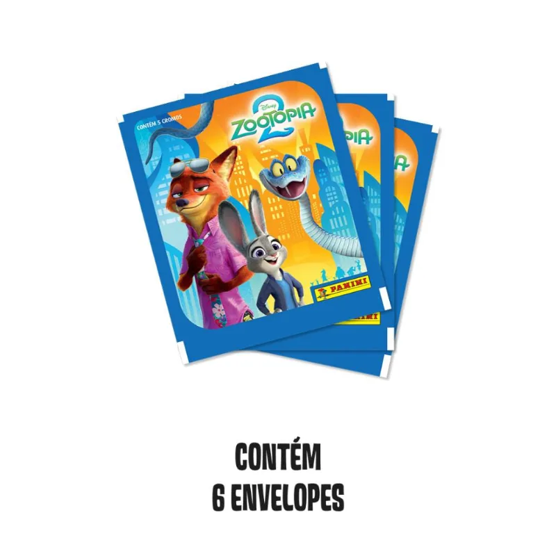 ZOOTOPIA MOVIE - Kit Com 6 Envelopes