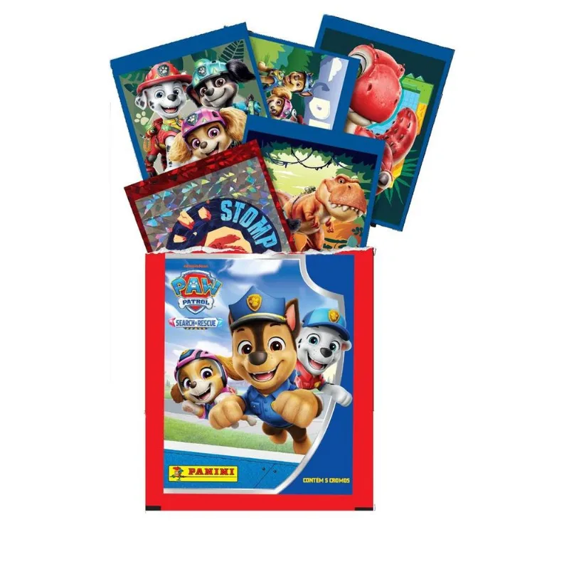 Patrulha Canina 2026 - Envelope 5 Cromos + 1 Card