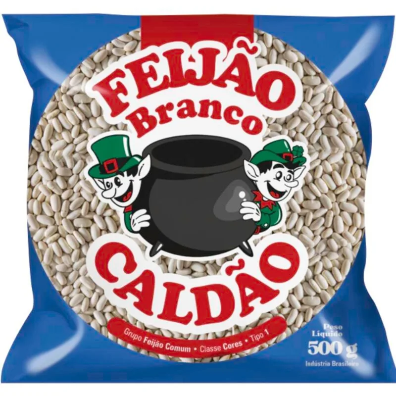 Feijão Branco Caldão Tipo 1 500g