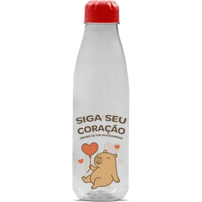 Squeeze Capivara Paris PET 700ML (S) - PLASDURAN - Papelaria