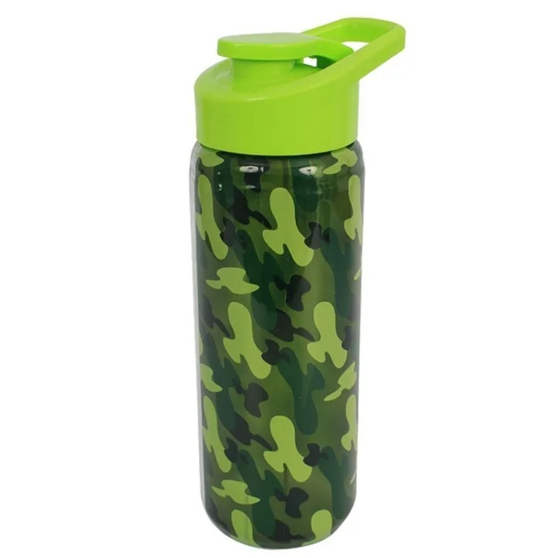Garrafa Squeeze com Tampa 720ML - Camuflada Verde