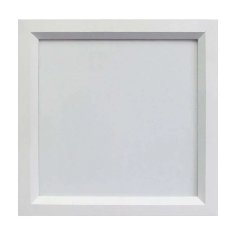 Embutido de alumínio LED 110V 56W 3000K Sevilha 33x33cm branco Tualux