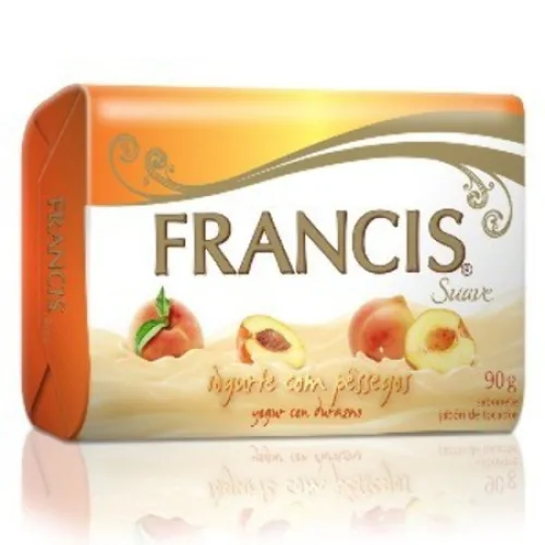 Francis Iogurte Com Pêssegos 90 Gramas - FRANCIS - Higiene E Beleza