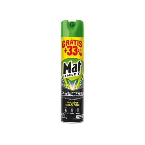 Inset Mat Inset 360ml 33 Gts Mata Barata - MAT INSET - Higiene E Beleza