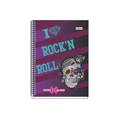 Caderneta Kajoma Cd Punk Gloss 96f - KAJOMA - Papelaria