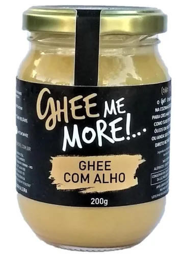 Ghee Com Alho 200g Guee Me More - GHEE ME MORE