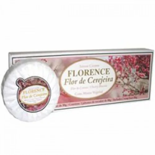 Florence Kit Sabonete C/3 Flor De Cerejeira - FLORENCE - Higiene E Beleza