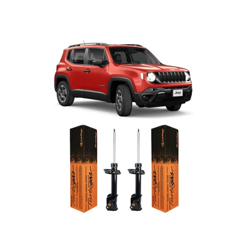 Par Amortecedor Traseiro Jeep Renegade 4X4 2015 2016 2017 18