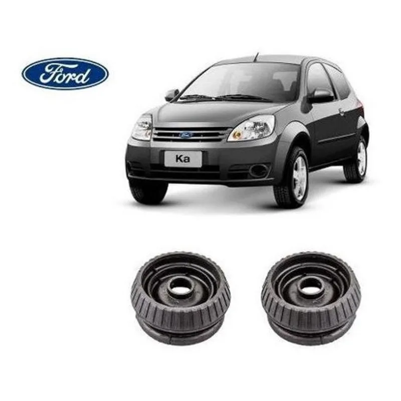 Par Coxim Batente Amortecedor Dianteiro Ford Ka 2009 2010 2011