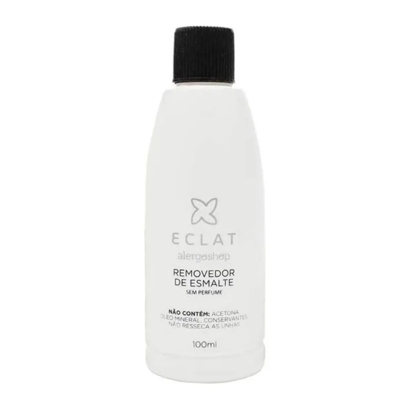 Removedor de Esmaltes Eclat Alergoshop 100ml - Alergoshop