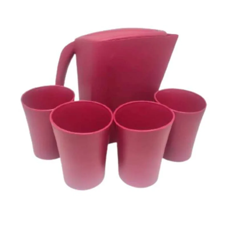 Conjunto de Jarra MB 2L c/ 3 Copo de 300ml Sortido - Mb